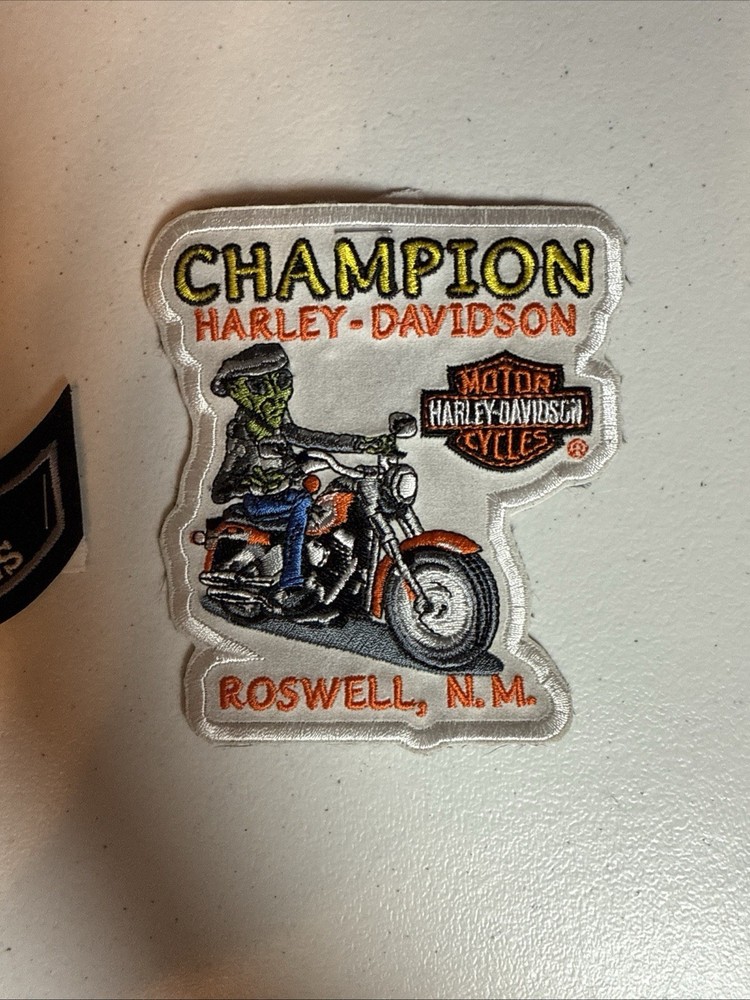 2 New Harley Davidson Patches