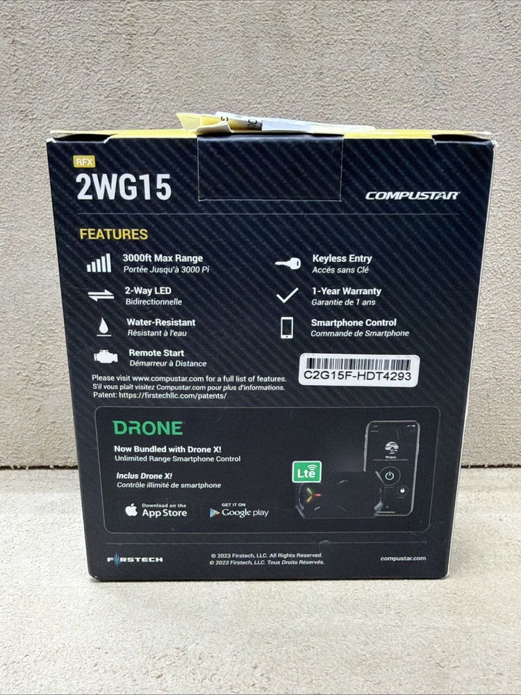 Compustar -RFX-2WG15-FM - 2-Way Upgrade Kit for Remote Start System with LTE