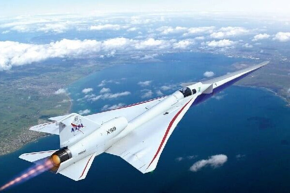 MicroDetail MD-52 1/700 Scale NASA Lockheed X-59 QUESST Kit Custom Decals