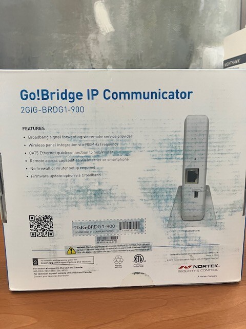 GO! BRIDGE IP COMMUNICATOR 2GIG-BRDG1-900....A1