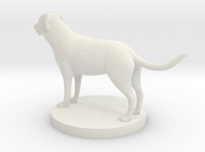 Mastiff Mini - DND - Pathfinder - Dungeons & Dragons - RPG - Tabletop - mz4250-