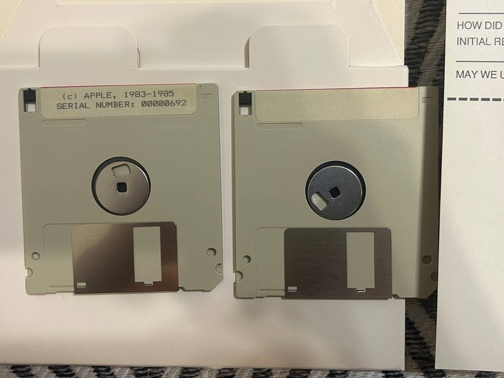 Interlace Information Manager Macintosh Software Complete Boxed w/ Disks