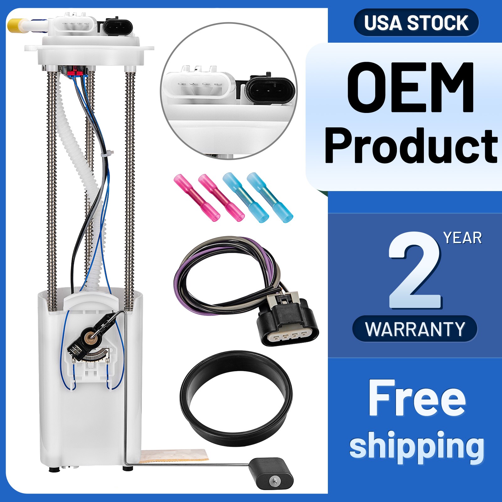 Fuel Pump For 99-04 Chevy Silverado GMC Sierra Pickup 4.3L 4.8L 5.3L 6.0L E3500M