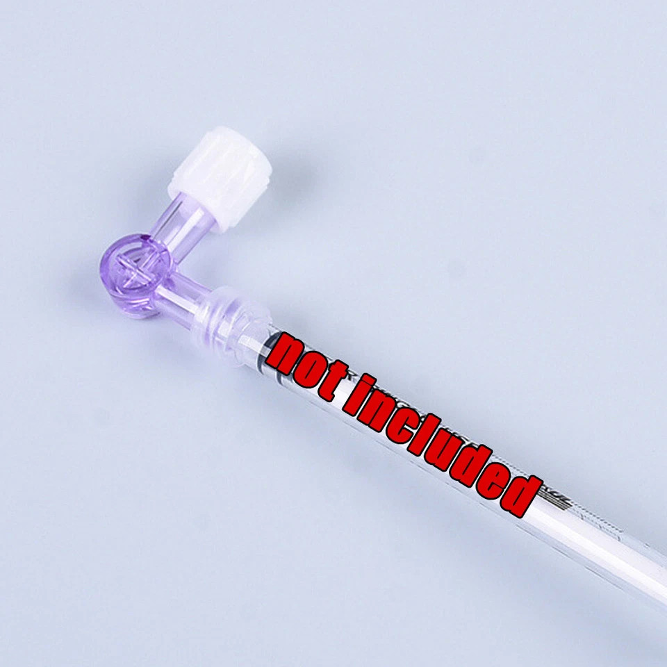 10 PCs 2-Way Stopcock Luer Lock Connection Adapter