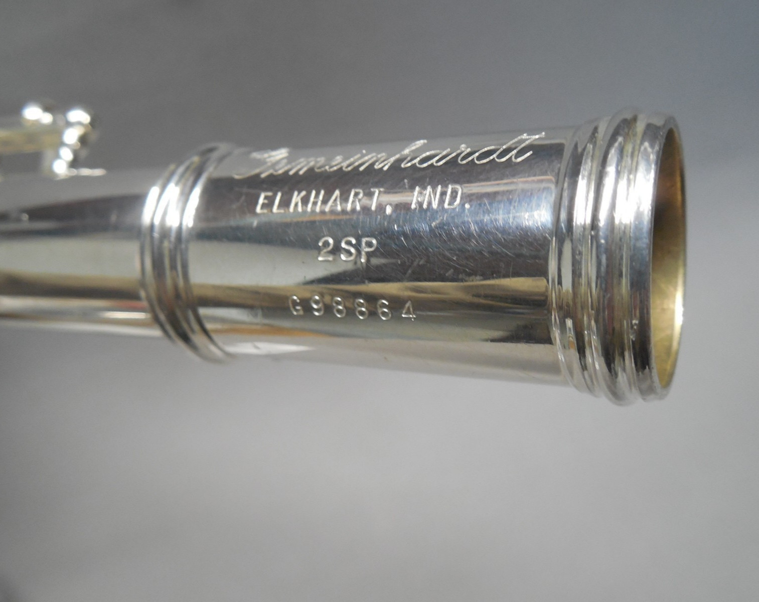 Gemeinhardt 2SP Silver Plated Flute w/ Case New Pads Polished Reconditioned