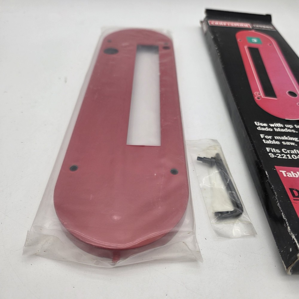 Craftsman Dado/Molding Head Insert 9- 29885 Fits 10in Table Saws