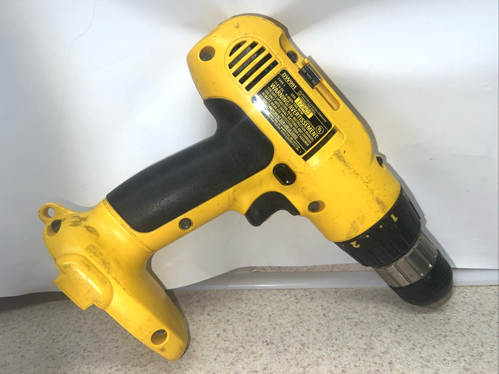 Dewalt 3/8 Inch Drill Model DW991 14.4 Volt Tool Only Two Speed UNTESTED