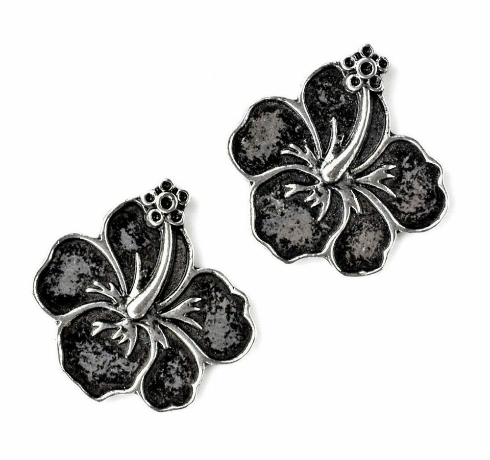 Hibiscus Cufflinks - QHG2