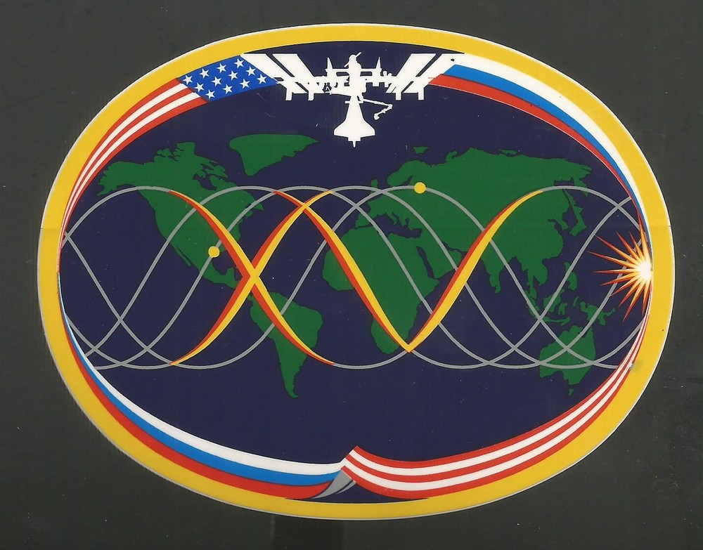 NASA EXPEDITION 15  CREW PATCH  DECAL SPACE  STICKER 4 1/2"