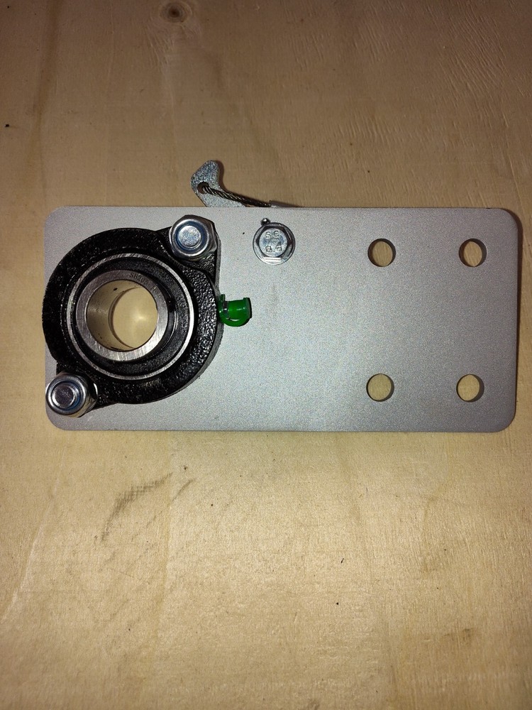 Manual Dump Trailer Tarp Roller Replacement Driver Mounting Bracket (Aluminum)