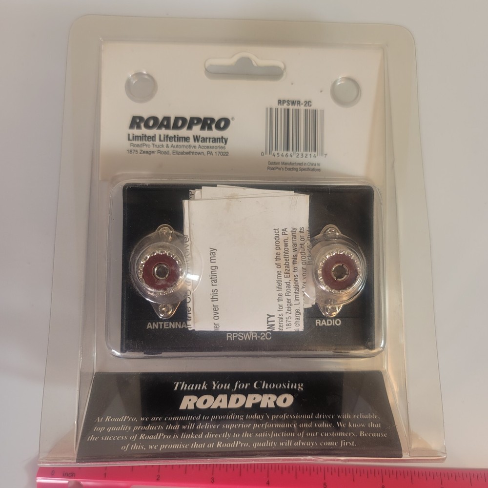 RoadProSWR-2C Power Meter 100 Watt Compac 3-Function Analog Test Meter