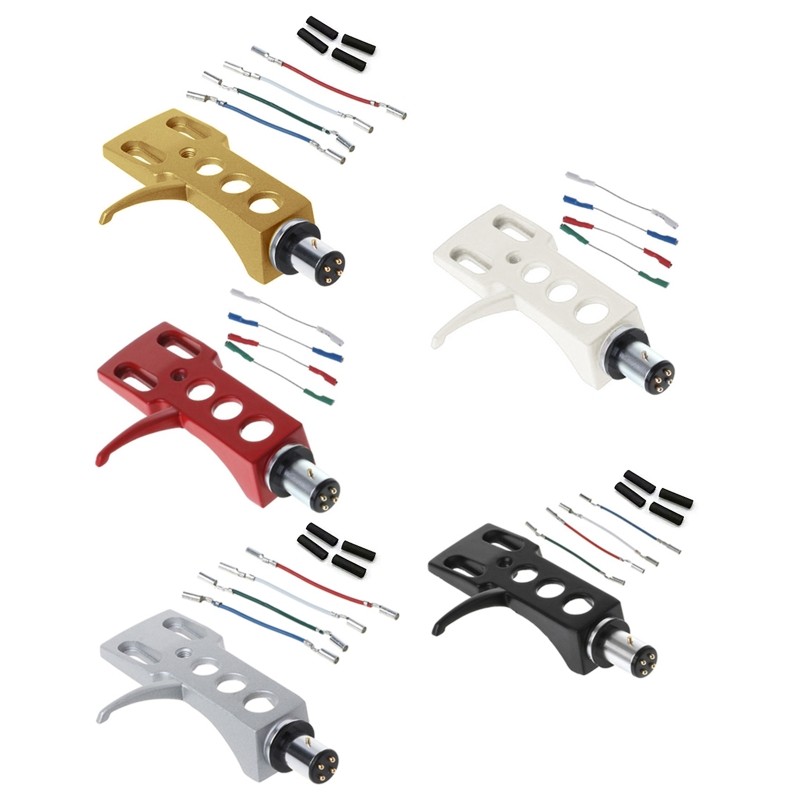 Universal Four Leads Wires Header Wire Cable Turntable Phono Headshell Tonearm