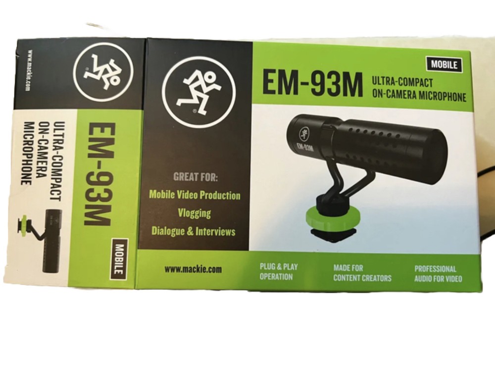 Mackie EM-93M Compact Microphone