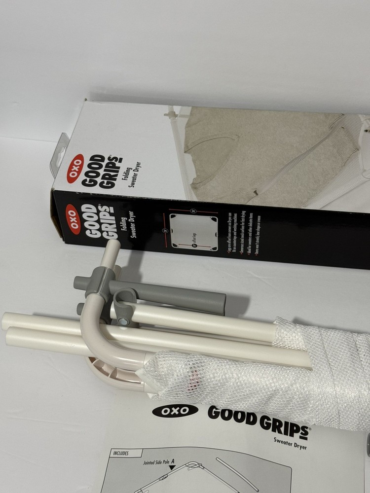 OXO Good Grips Folding Sweater Drying Rack With Fold-Flat Legs Stackable