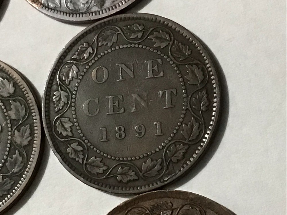 1858-1920 Canada Larger Cent Complete Collection Album