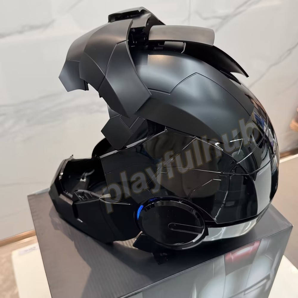 Autoking Iron Man Helmet MK5 1/1 Voice-controlled Mask Transform Cosplay Prop