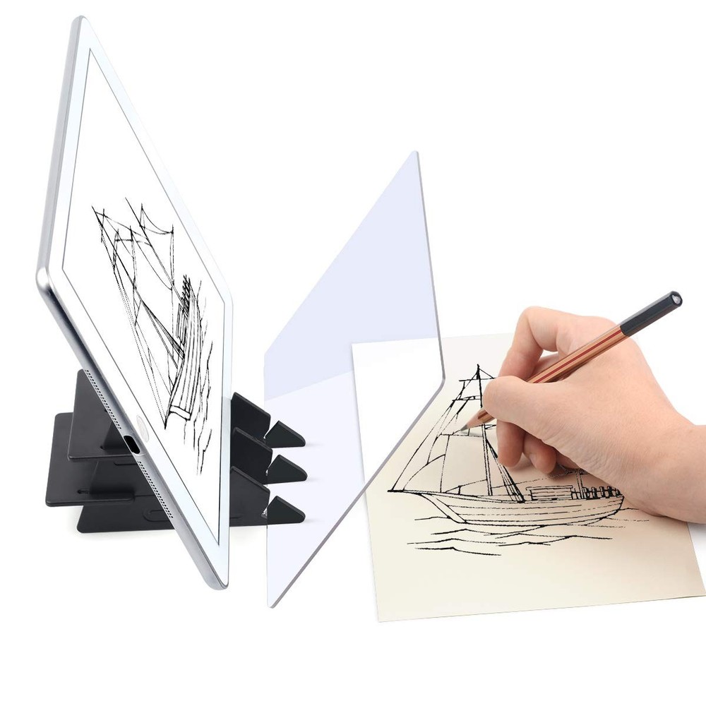 Optical Drawing Board, Portable Optical Tracing Board Image Drawing Board Tra...