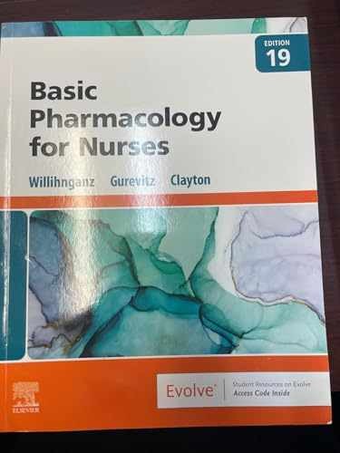 Clayton’s Basic Pharmacology - Paperback, by Willihnganz MS RN - Acceptable