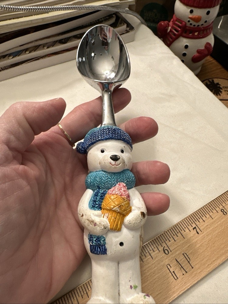 Snowman Ice Cream Scoop 8”