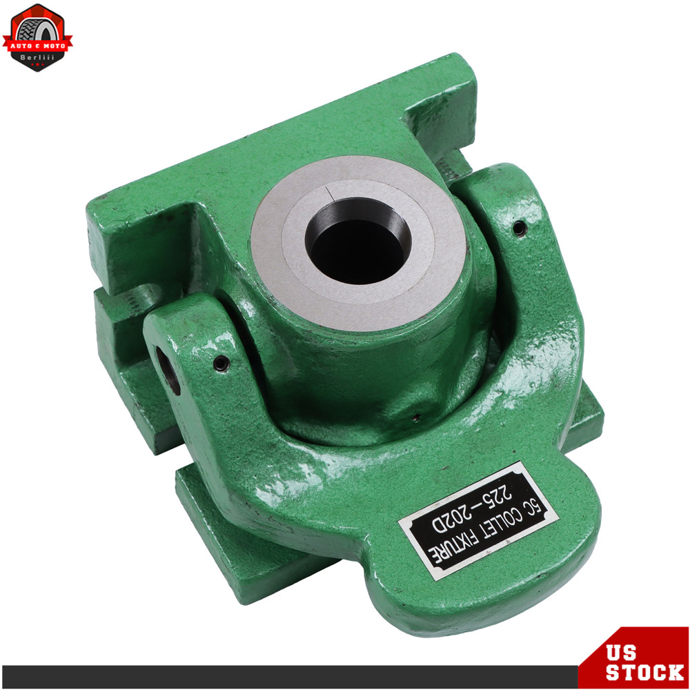 Heavy Duty 5C Collet Fixture Dead Length Chuck Vertical Horizontal