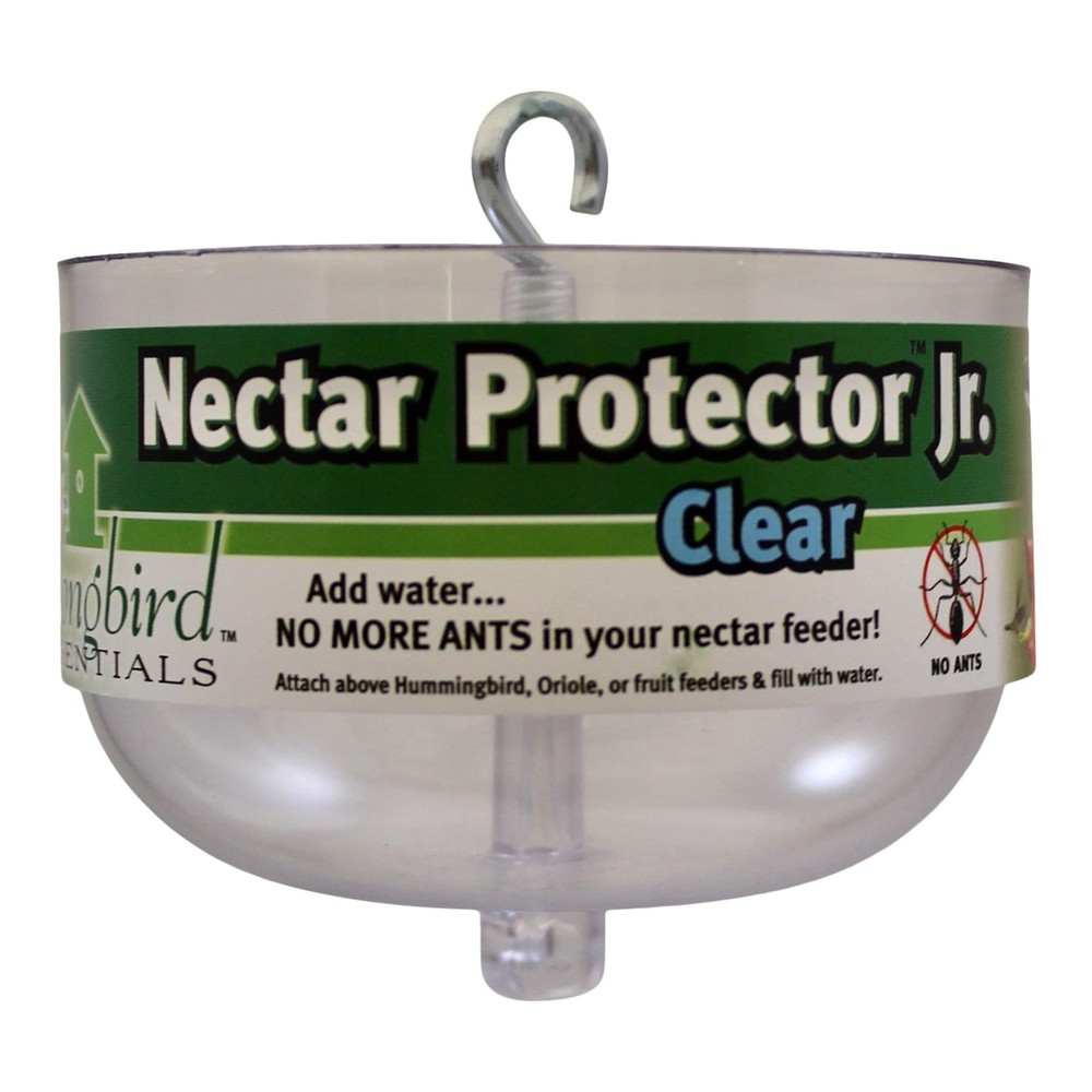 Songbird Essentials Nectar Protector Junior, Bird Feeder Protection, Clear