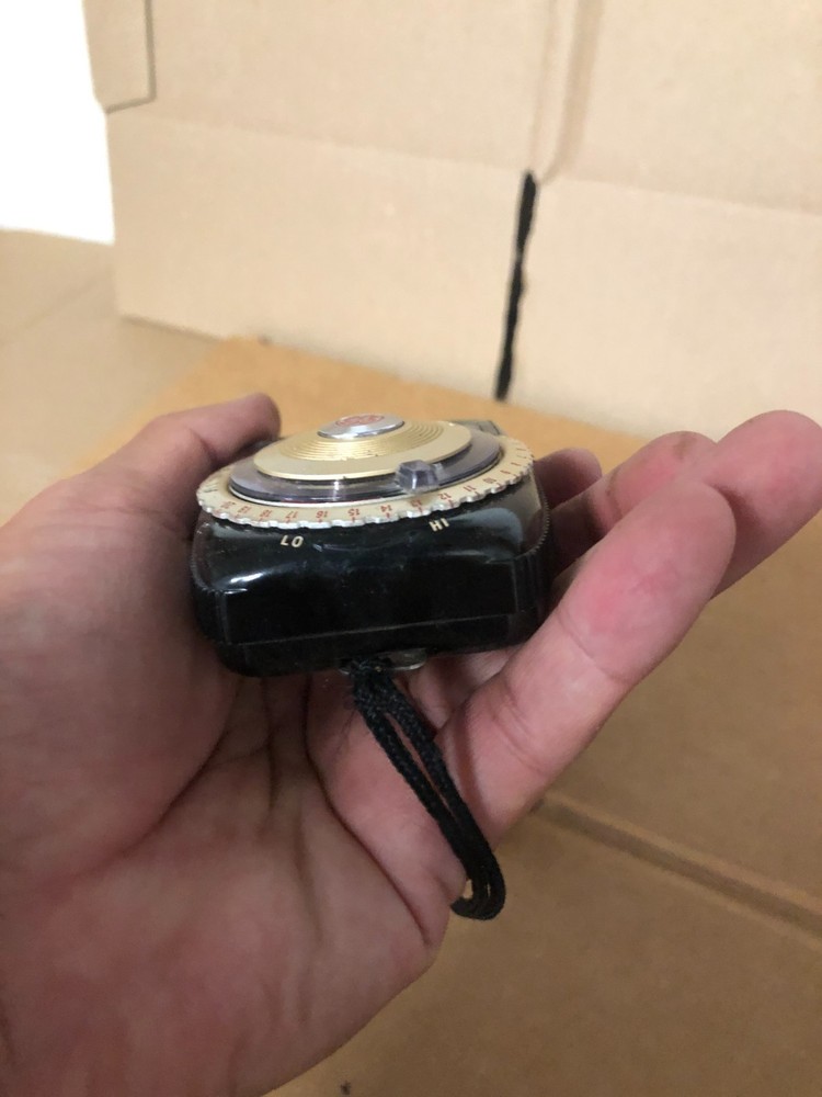 GENERAL ELECTRIC GE EXPOSURE METER MODEL PR-3