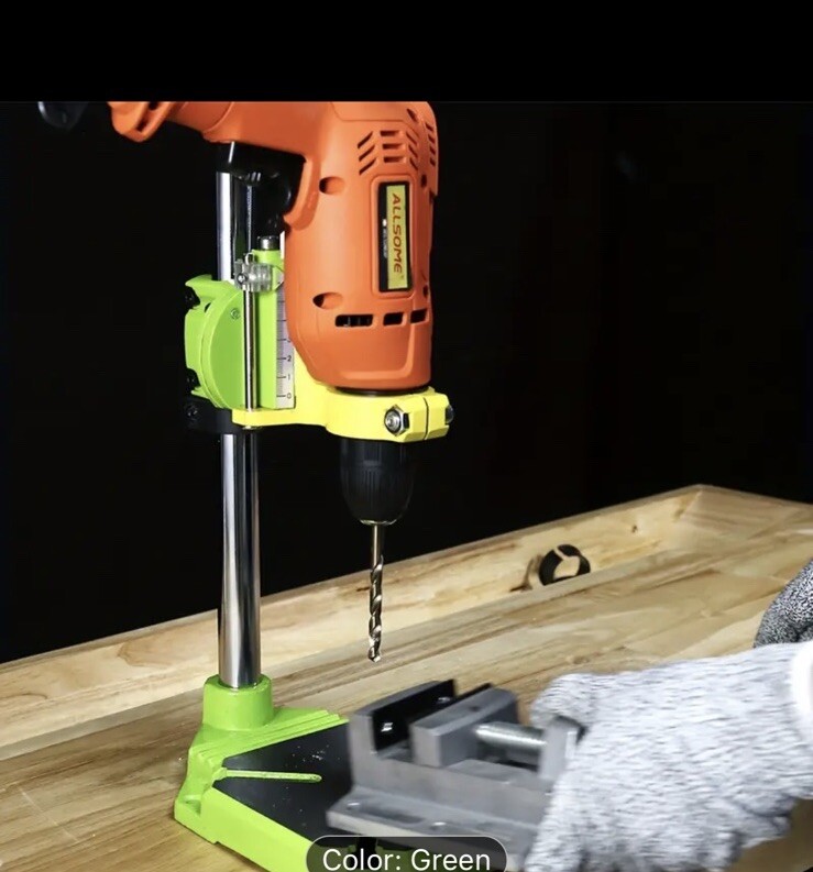 Drill Press Rotary Tool Workstation Stand,D.P. Stand Mini Electric Drill Bracket