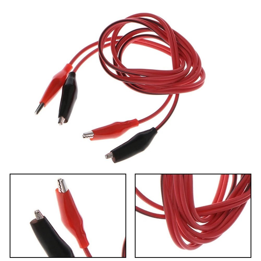 Simple and Convenient Copper Alligator Clip Test Meter