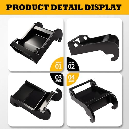 X-change Quick Attach Excavator Coupler Bracket Compatible with E Series Models