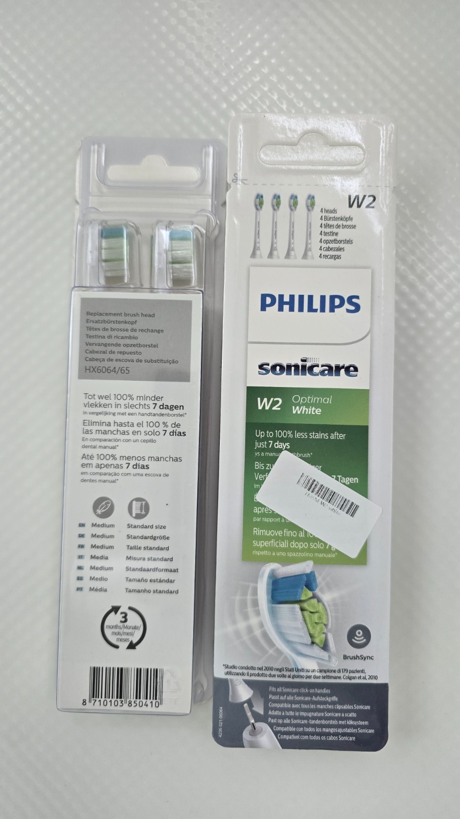 Philips - Sonicare Brush Heads Replacement for - C1, C3, W2, Kids 3+, Kids 7+