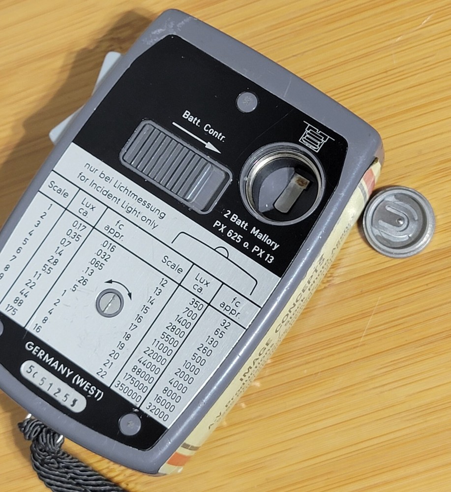 Gossen Luna Pro ASA CdS Light Meter