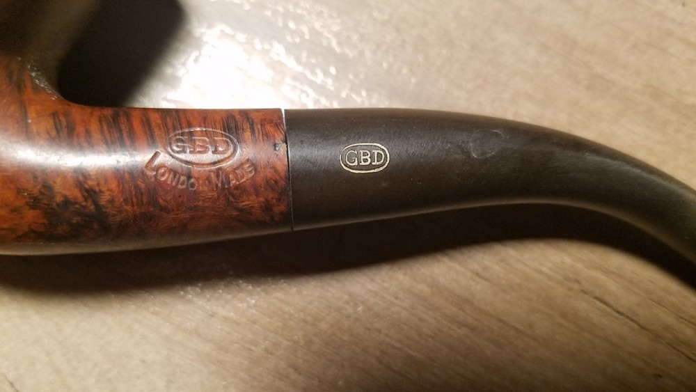 GBD London Made Bent Briar Pipe