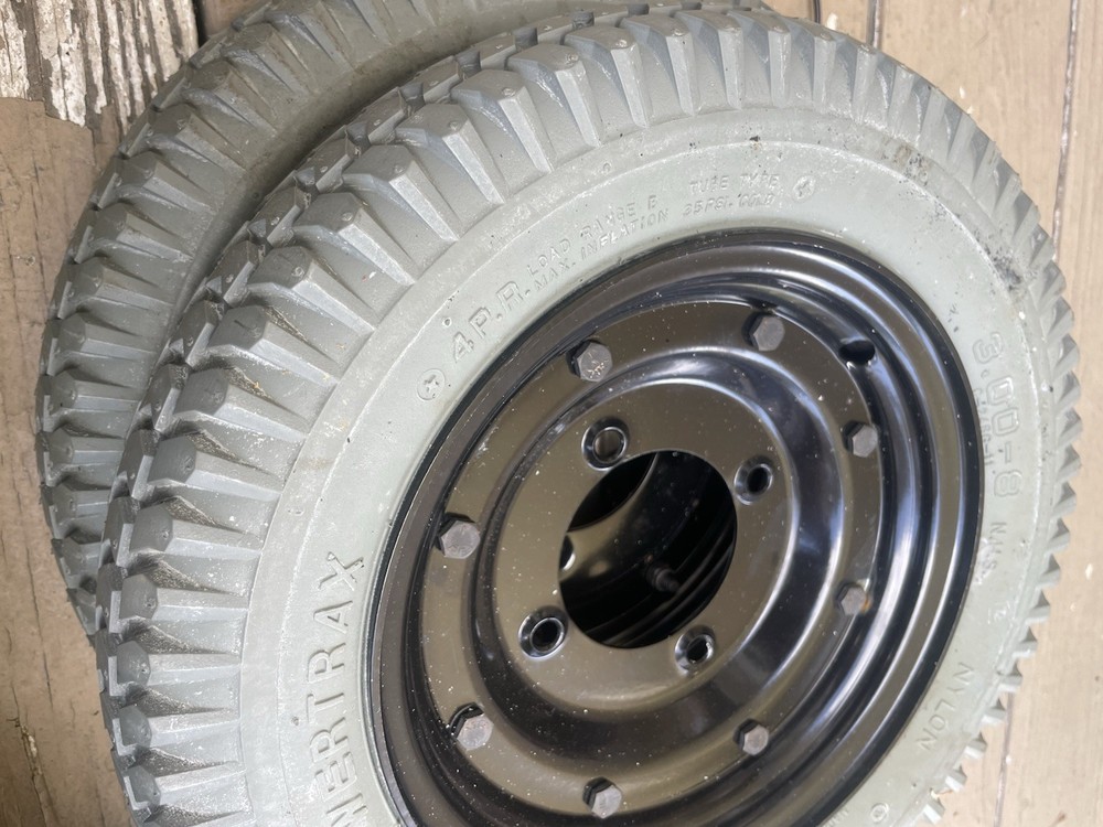 Invacare Ranger X Solid Drive Wheels 3.00-8