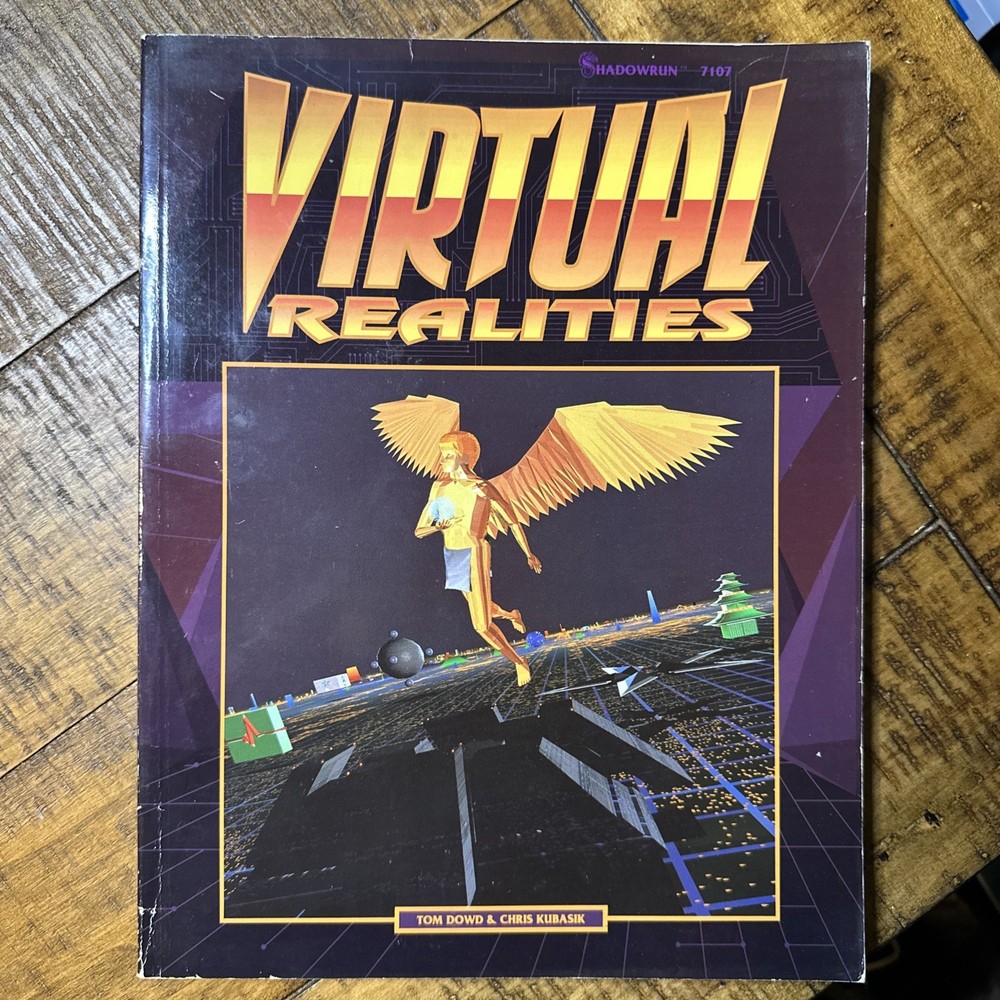 Shadowrun Virtual Realities 2.0 Sourcebook FASA Matrix Cyberpunk RPG