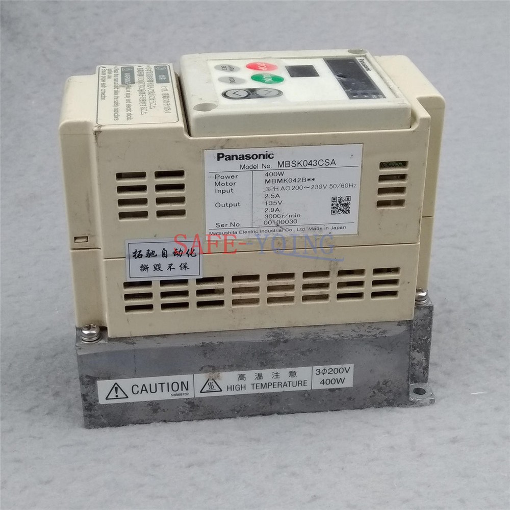 1PC USED MBSK043CSA PANASONIC INVERTER DRIVE