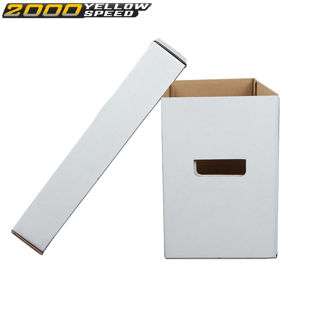 Comic Books Storage Boxes Short Holds 150-175 Stackable Durable Archive 10Pcs