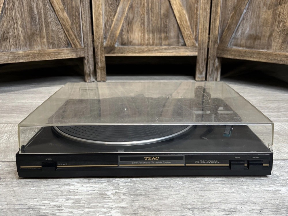 Vintage TEAC S-100CD (P2) Turntable System Record Player Japan Made - Untested
