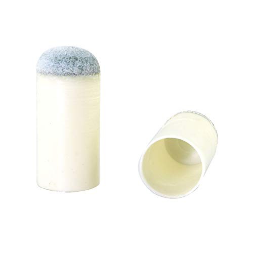 RLECS 30pcs Professional Billiard Replacement Tips 13mm Gray Cue Tips Durable