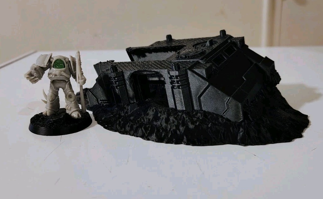 Rhino Wreck Terrain Perfect For Warhammer 40K