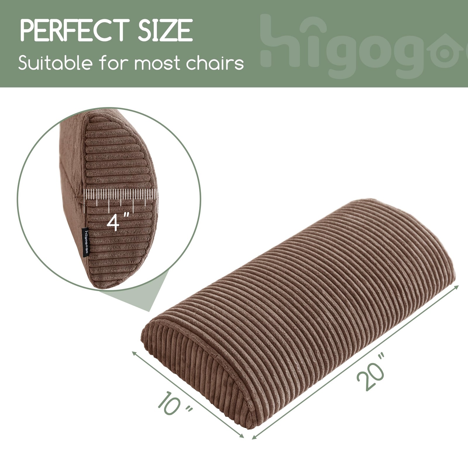 Lumbar Support Pillow for Recliner Chair/Accent Chair/Couch, Memory Foam Back...