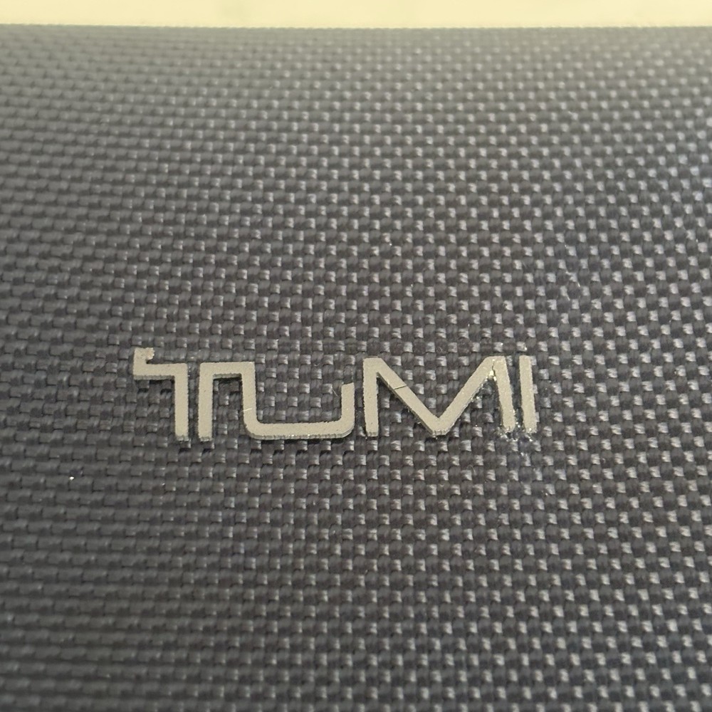 Tumi Delta Hard Shell Case Empty For Toiletry Cosmetics Amenity Kit Read*