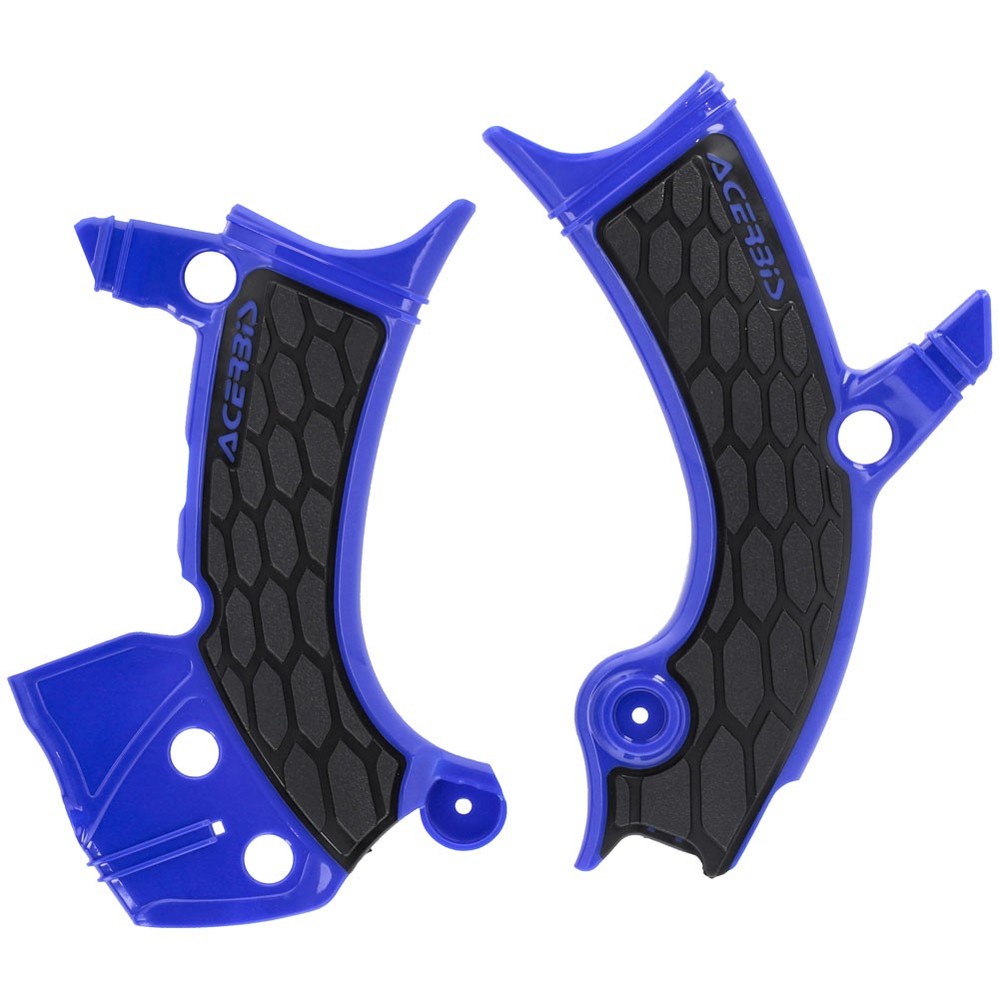 Acerbis X-Grip Frame Guards Blue/Black 2985901034