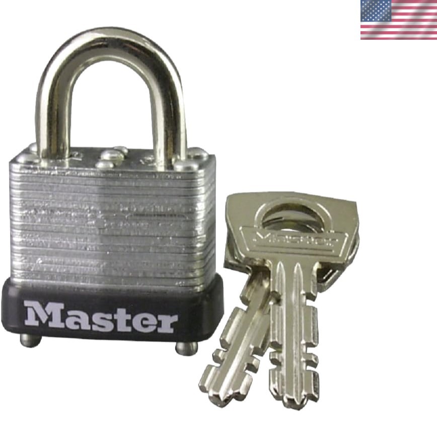 Versatile 8596D Padlock - Chisel Resistant, Key Operated for Unmatched Safety