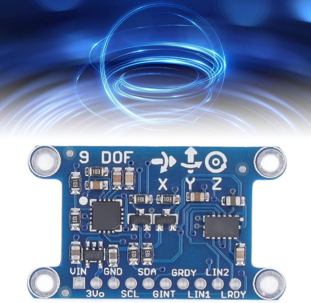 9 Axes Sensors Module Gyroscope Magnetometer Accelerometer Sensors Sensor Chip