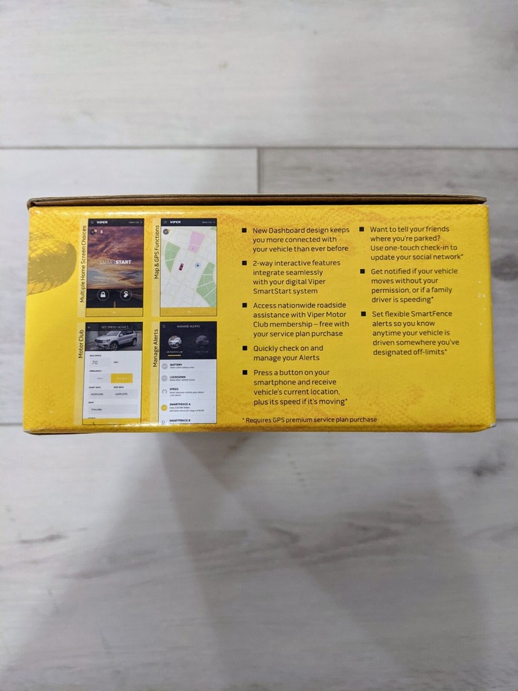 Viper VSS4X10 SmartStart Remote Smart System