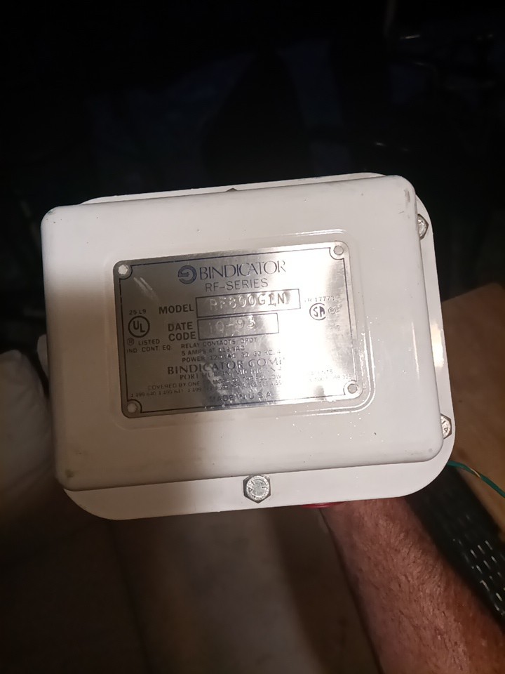 BINDICATOR RF800G1N SENSOR