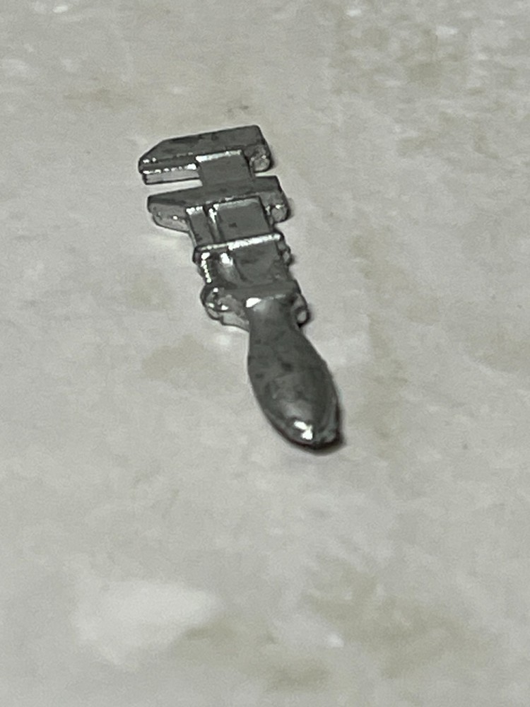 1963 Clue Detective Game - Replacement Weapon WRENCH