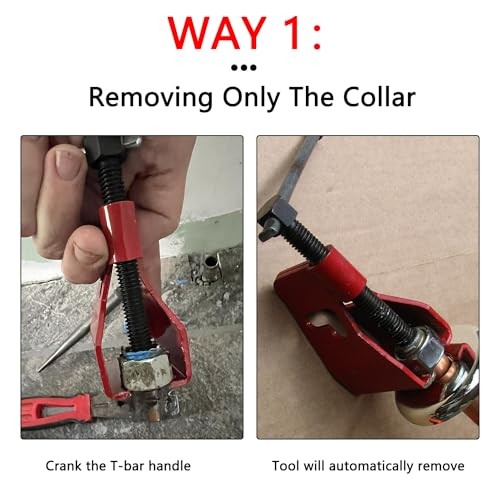 Compression Sleeve Puller Tool for Ferrule Puller for 1/2” Copper Water Red