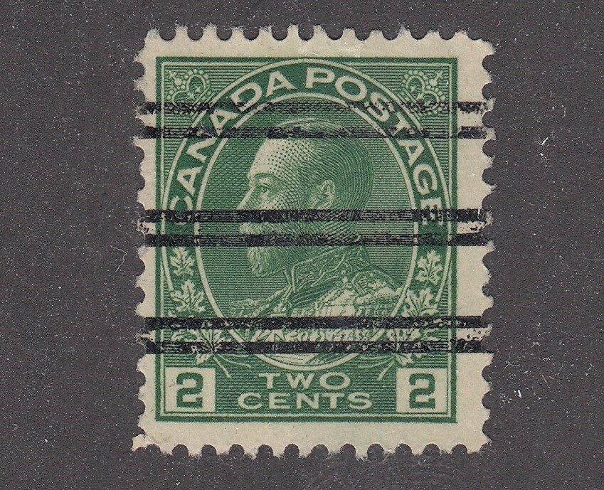 Canada Bar Precancel V-107