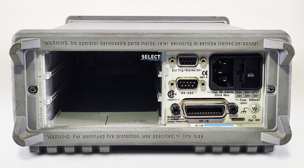 AGILENT / HP 34970A DATA ACQUISITION/SWITCH UNIT W/DVM ****LOOK**** (REF.: 184M)